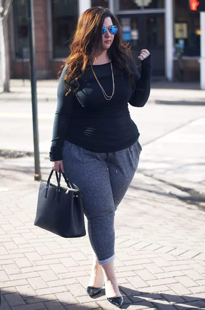 Swag Outfits for Chubby ladies-18 Plus Size Swag Styles