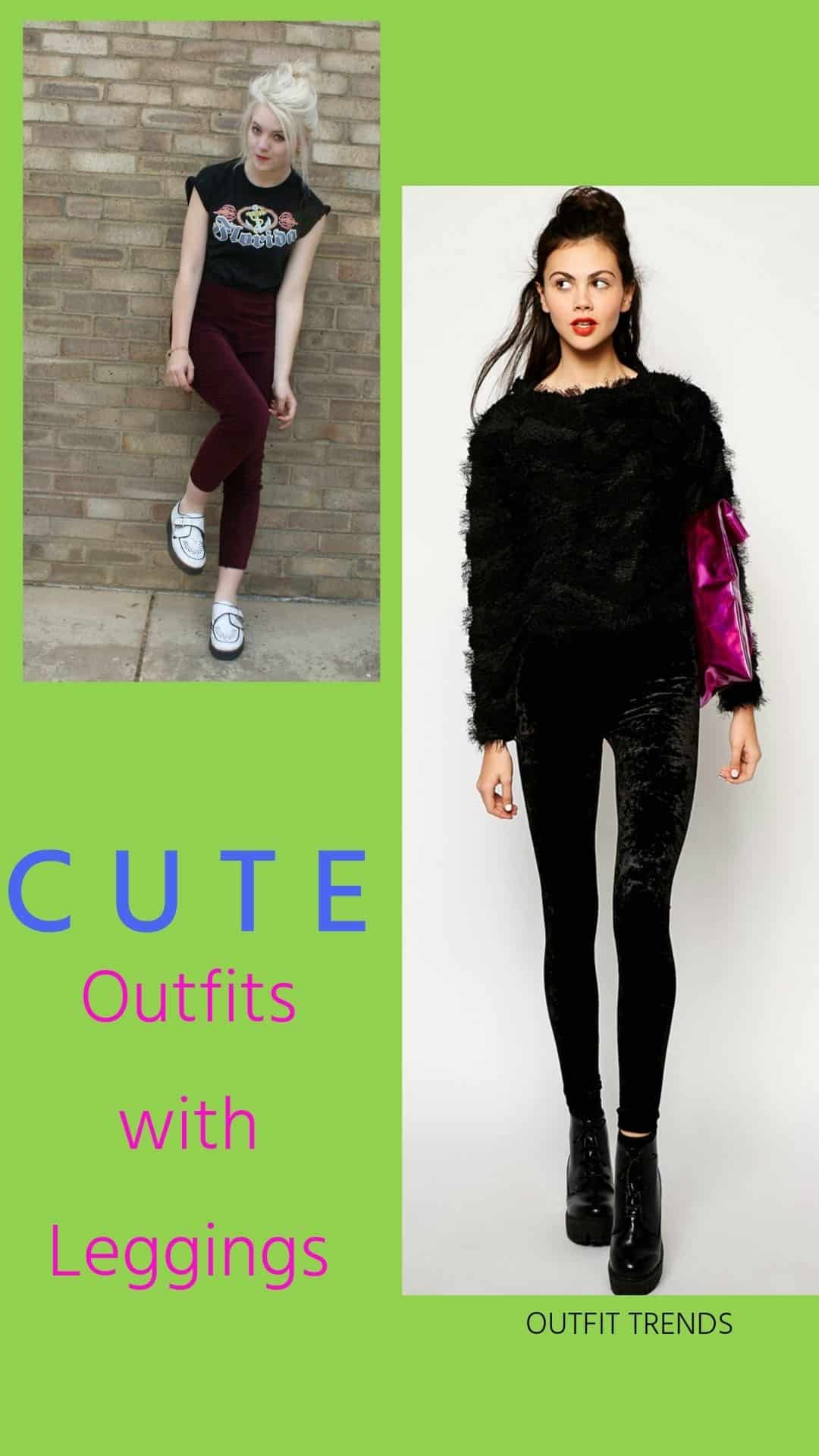 How to Wear Velvet Leggings-18 Cute Outfits with Velvet Leggings