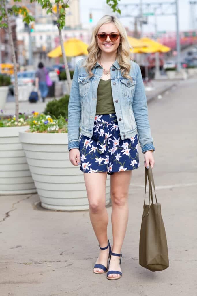 Outfits with floral shorts (33)