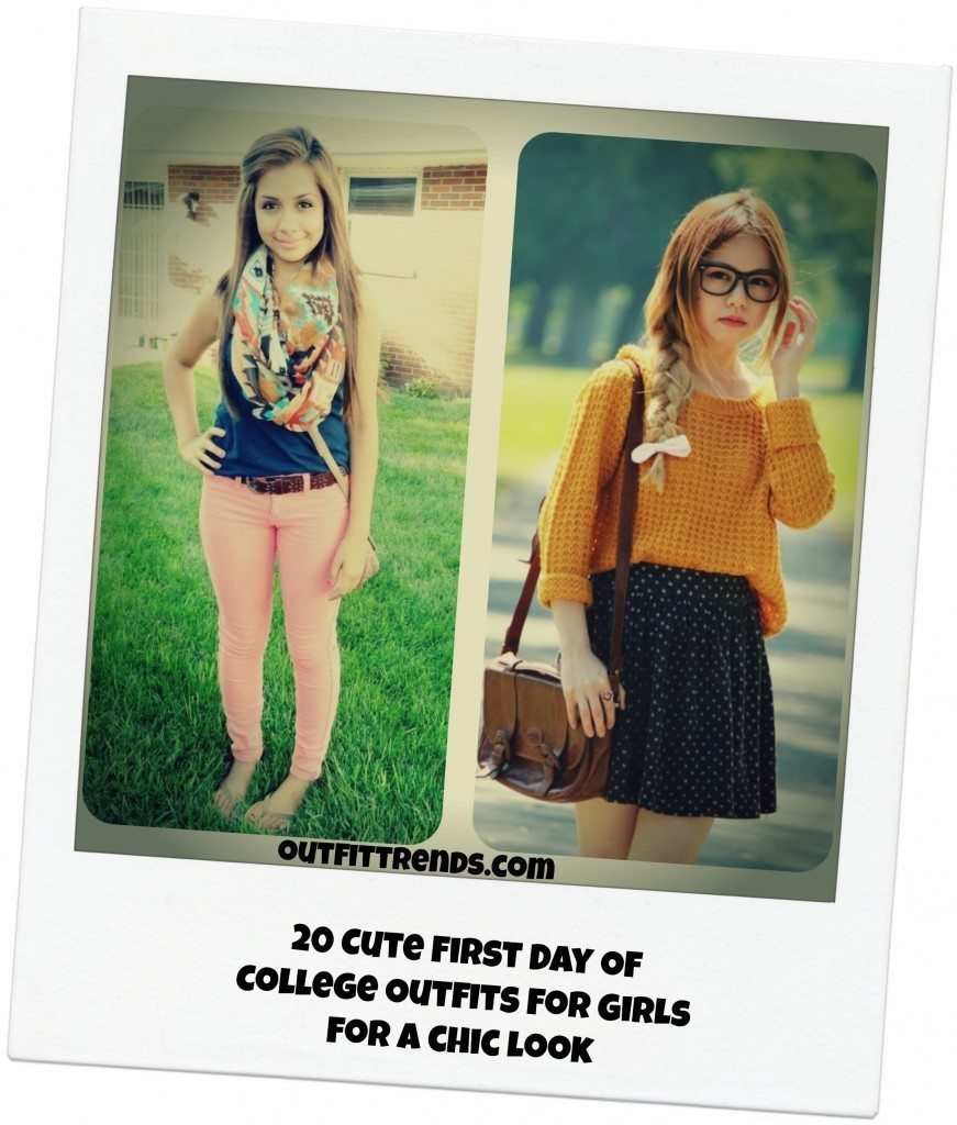 20 Cute First Day Of College Outfits For Girls