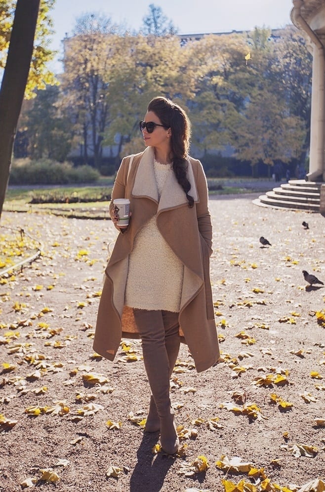 Outfits with Shearling Coats-15 Ways to Wear a Shearling Coat