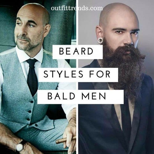 30 Cool Beard Styles for Bald Men