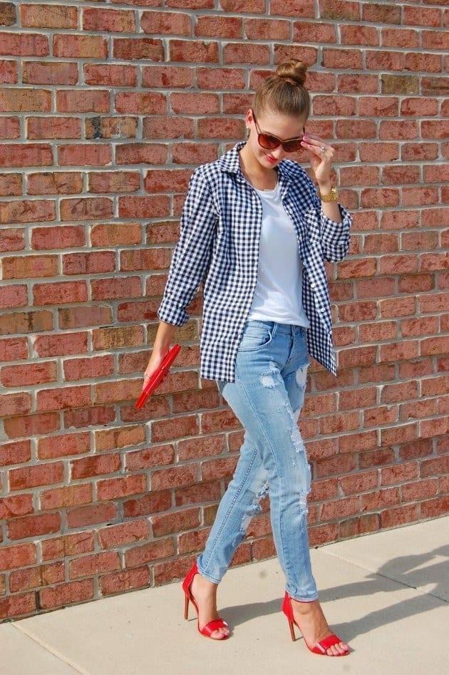 20 Fashionable Gingham Outfit Ideas with Styling Tips