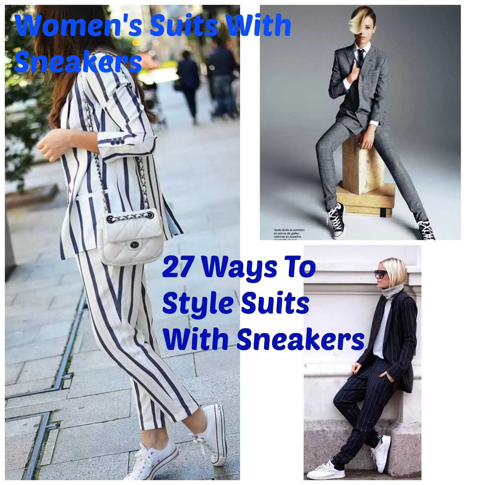 How to Wear Suits With Sneakers ? 27 Styling Tips