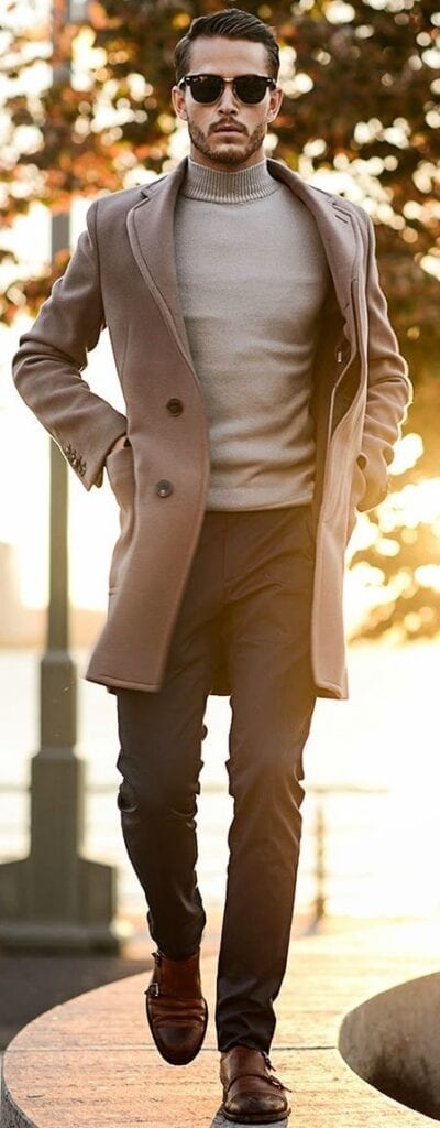 18 Winter Travel Outfit Ideas For Men with Packing List