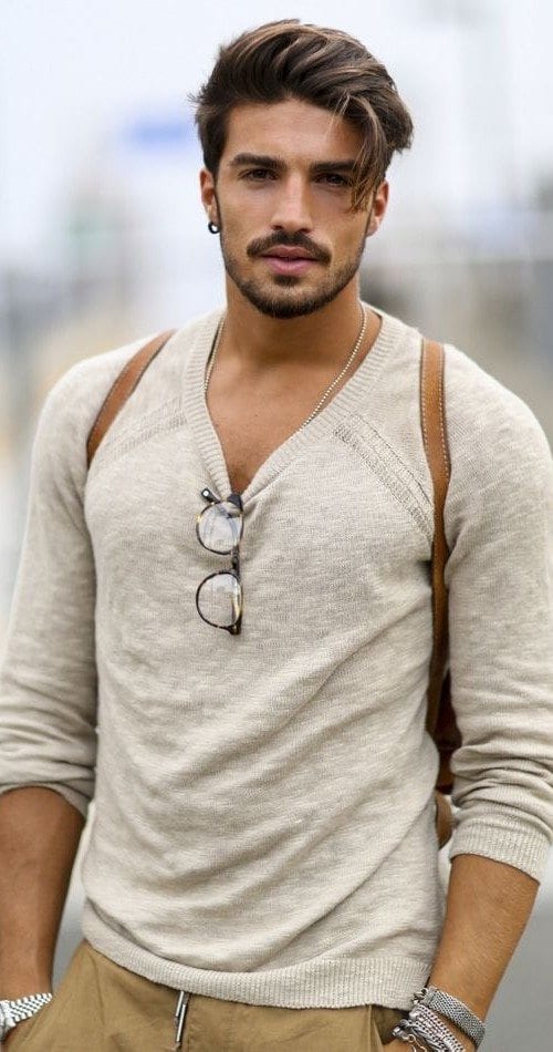 Smart and Cool hairstyles or men with beards (19)