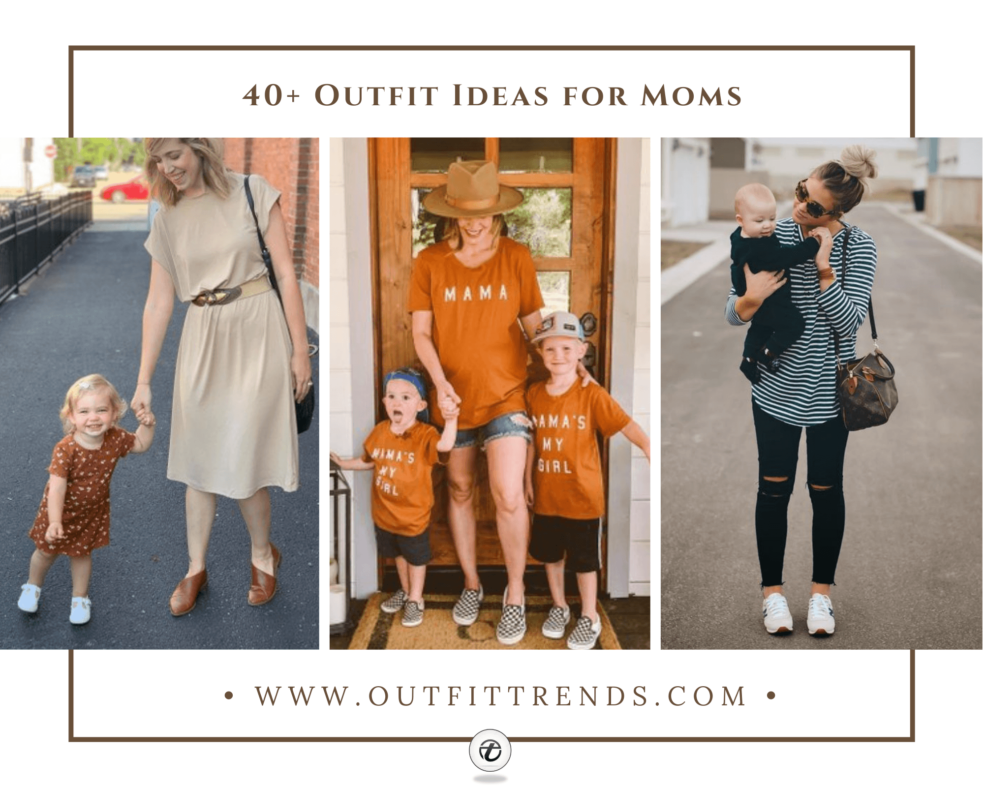 40 + Easy to Wear Outfits For Mums & Styling Tips