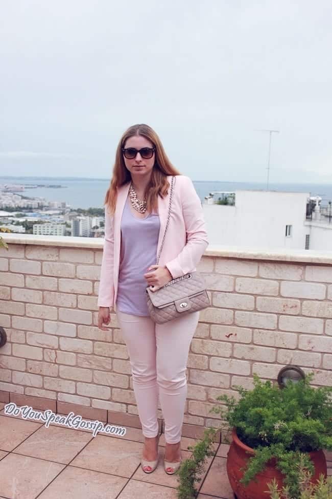 Outfits with Pale Pink Blazers- 19 Ways to Wear pink Blazers