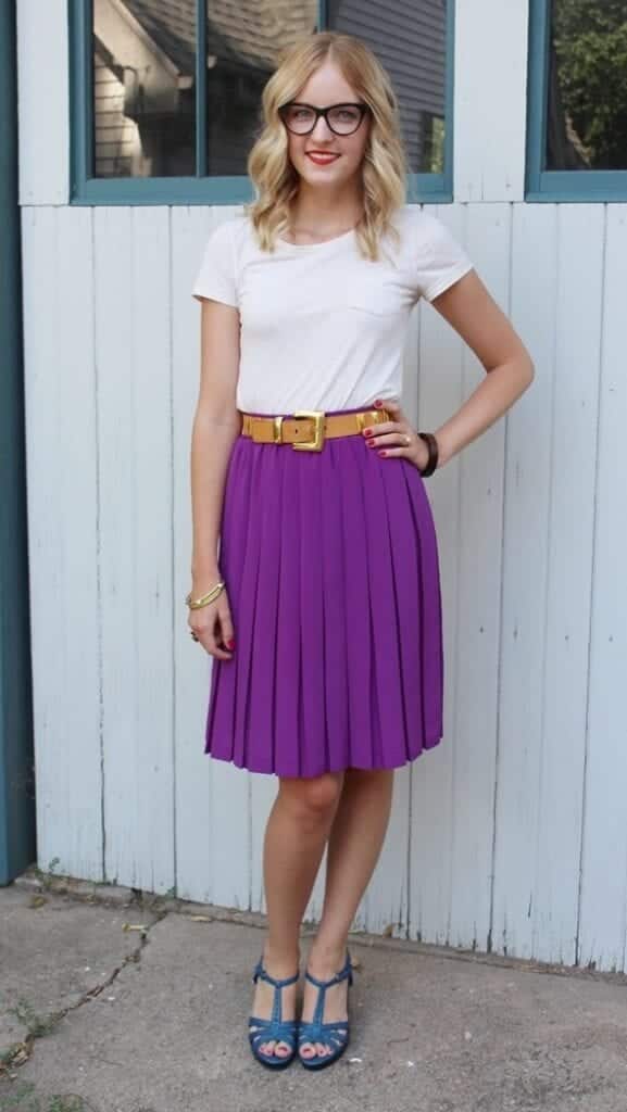 Pleated Skirt Outfits - 23 Ideas How to Wear Pleated Skirts