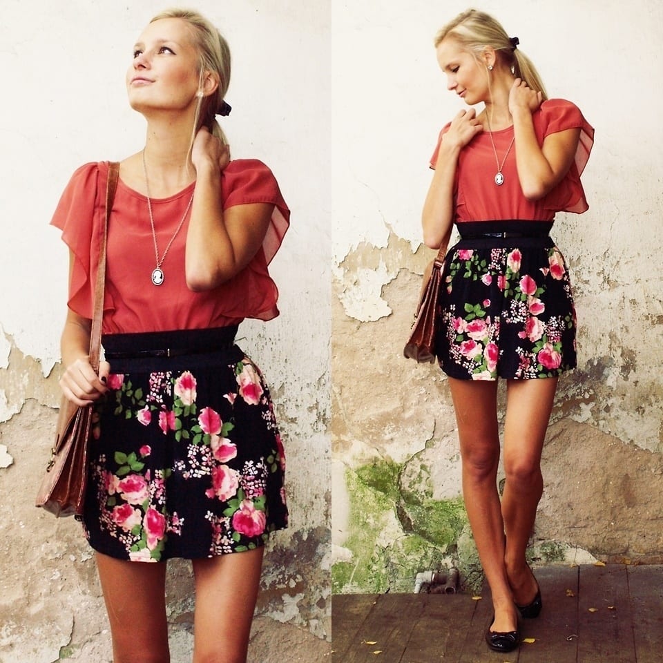 How to style floral skirts this summer (16)
