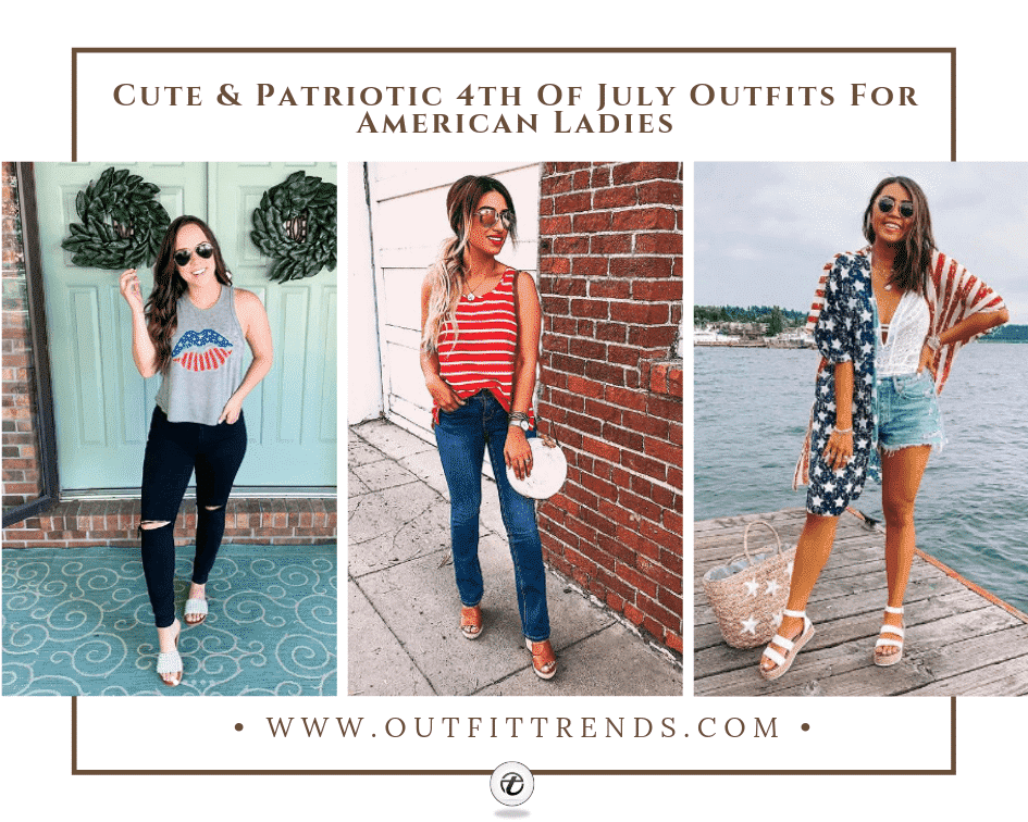 women outfits for 4th of july