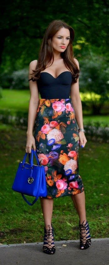 How to style floral skirts this summer (7)