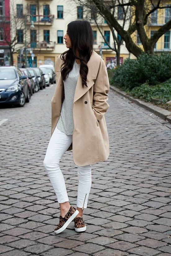 Cute Outfit Ideas To Wear With Slip-On Sneakers (24)