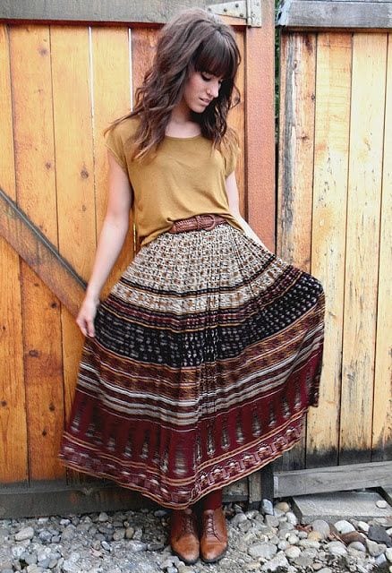Gypsy Skirts Outfits (4)