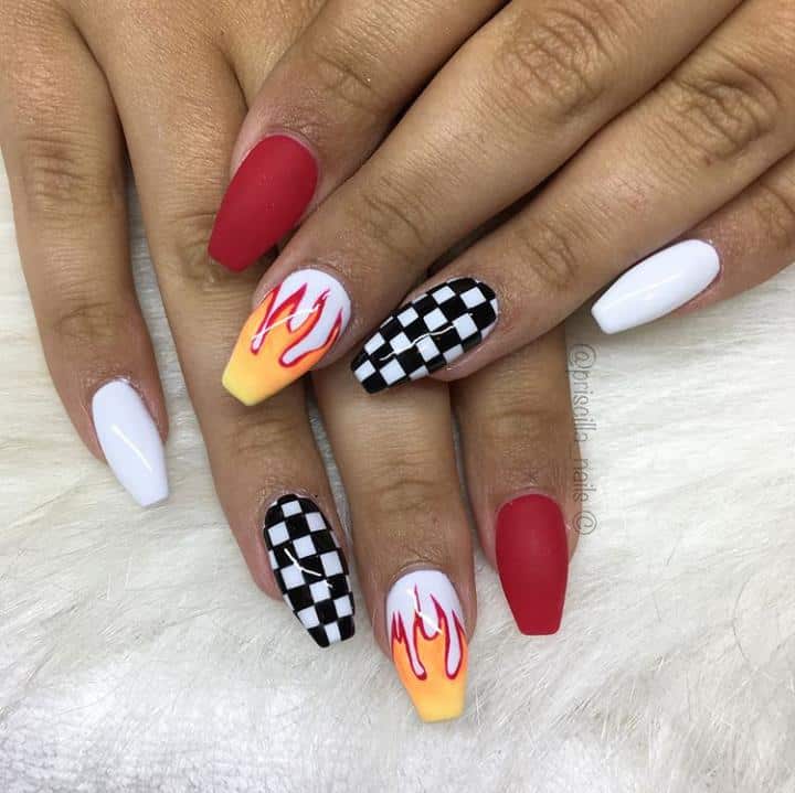 80 Best Coffin Shaped Nail Art Ideas 2022 You Must Try