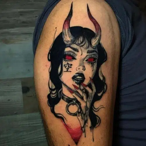 Devil Tattoo Idea