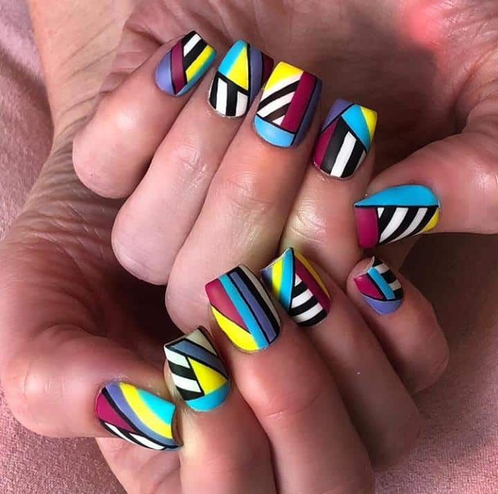 Elevate Your Beauty Game With These Chic Abstract Nail Art Designs (12)
