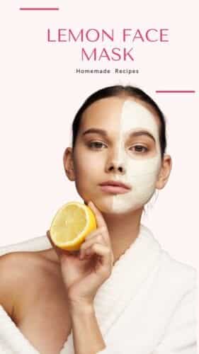 Glowing Skin Naturally with lemon