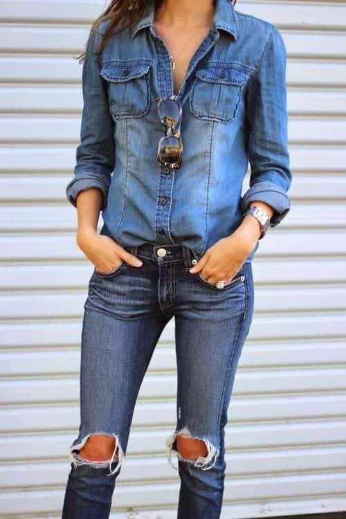 41 Chic Ripped Jeans Outfit Ideas with Styling Tips