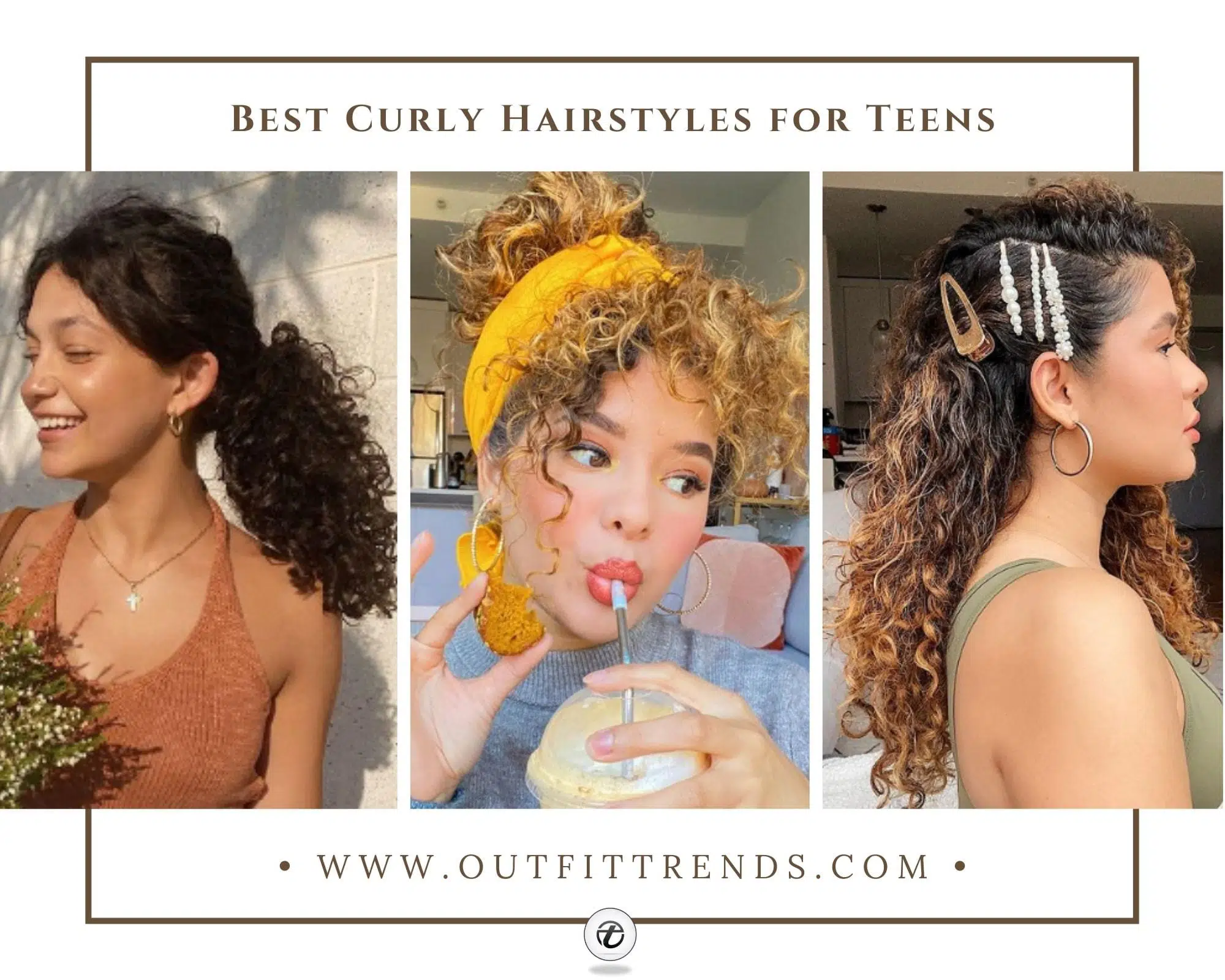 Curly Hairstyles for Teenage Girls | 25 Best Styles to Try