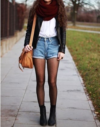 How to Wear Shorts in Winter - 20 winter Outfit with Shorts