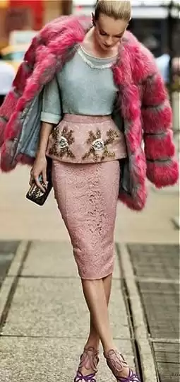 How to Wear Outfits with Faux Fur Coats (19)