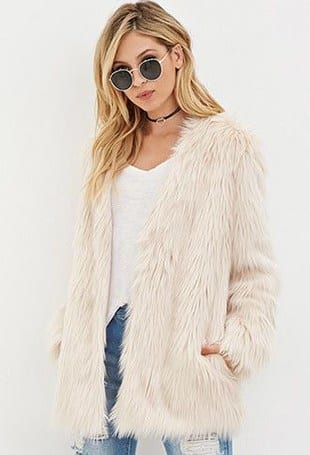 How to Wear Outfits with Faux Fur Coats (18)