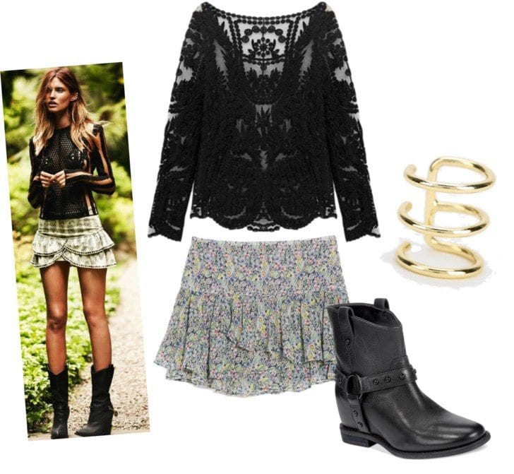 Ideas to wear Cowboy Boots (16)