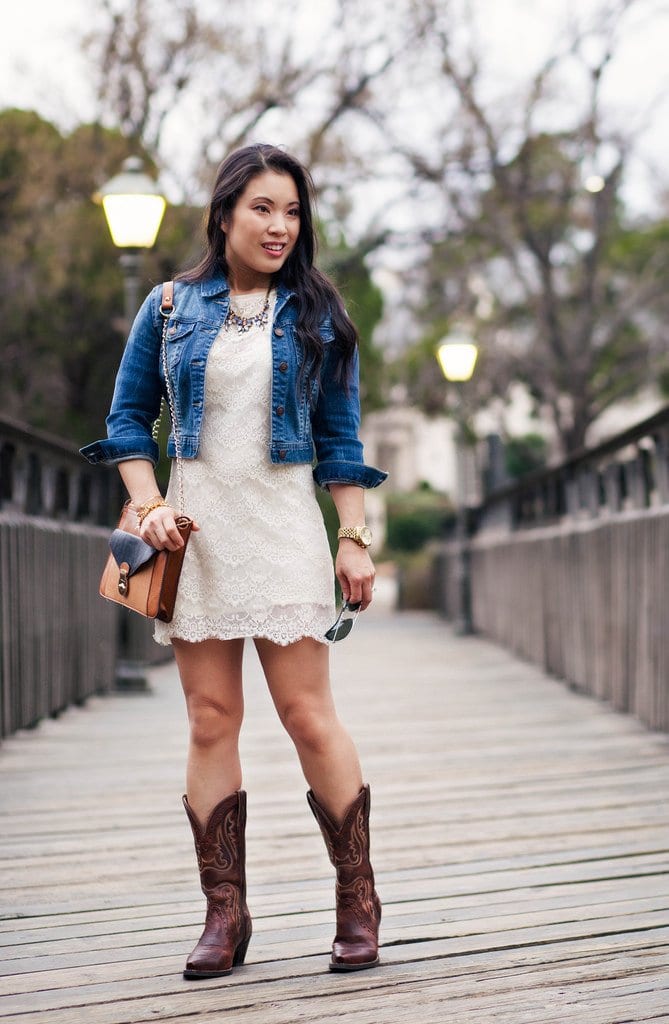 Ideas to wear Cowboy Boots (13)