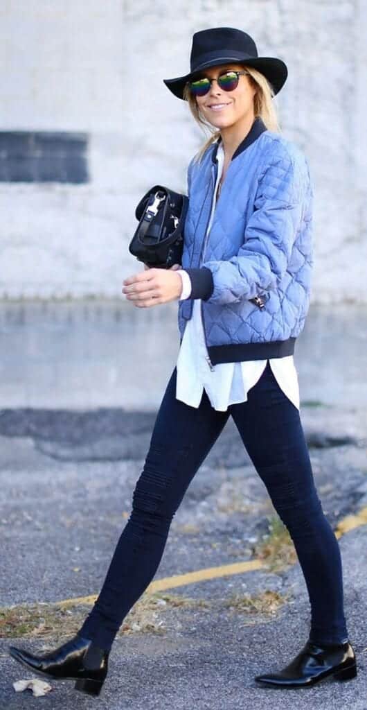 How to Wear Outfits With Bomber Jacket (18)