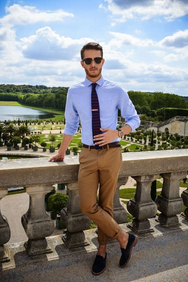 Men Summer Office wear-18 Best Workwear Outfits for Warm Months
