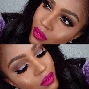 best pink lip gloss for dark skin