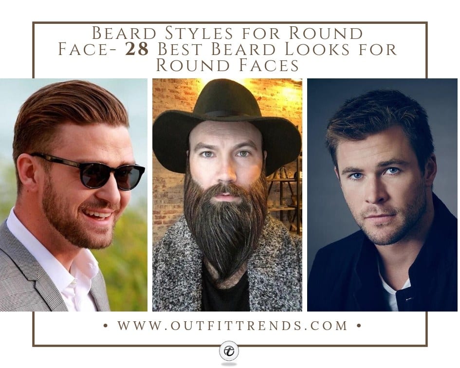 Beard Styles for Round Face-28 Best Beard Looks for Round Faces