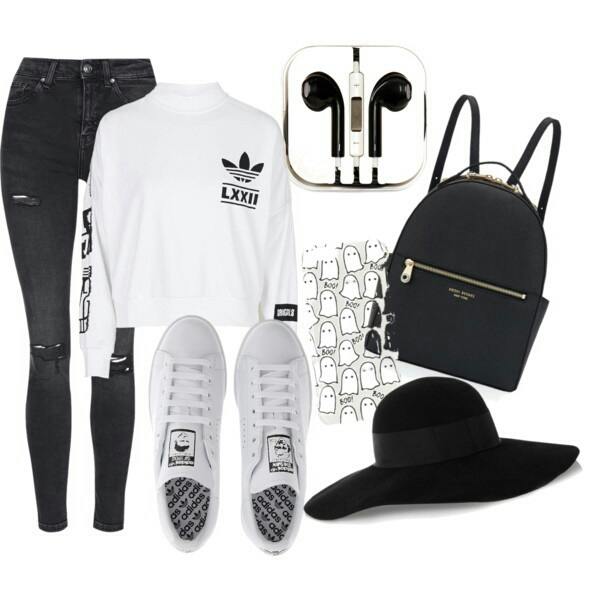 cool ways to wear outfits with adidas shoes (19)