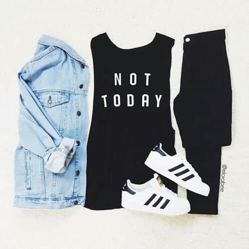 cool ways to wear outfits with adidas shoes (12)