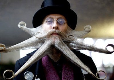 Funny Beard Styles-20 Weirdest and Unique Facial Hair Looks Ever