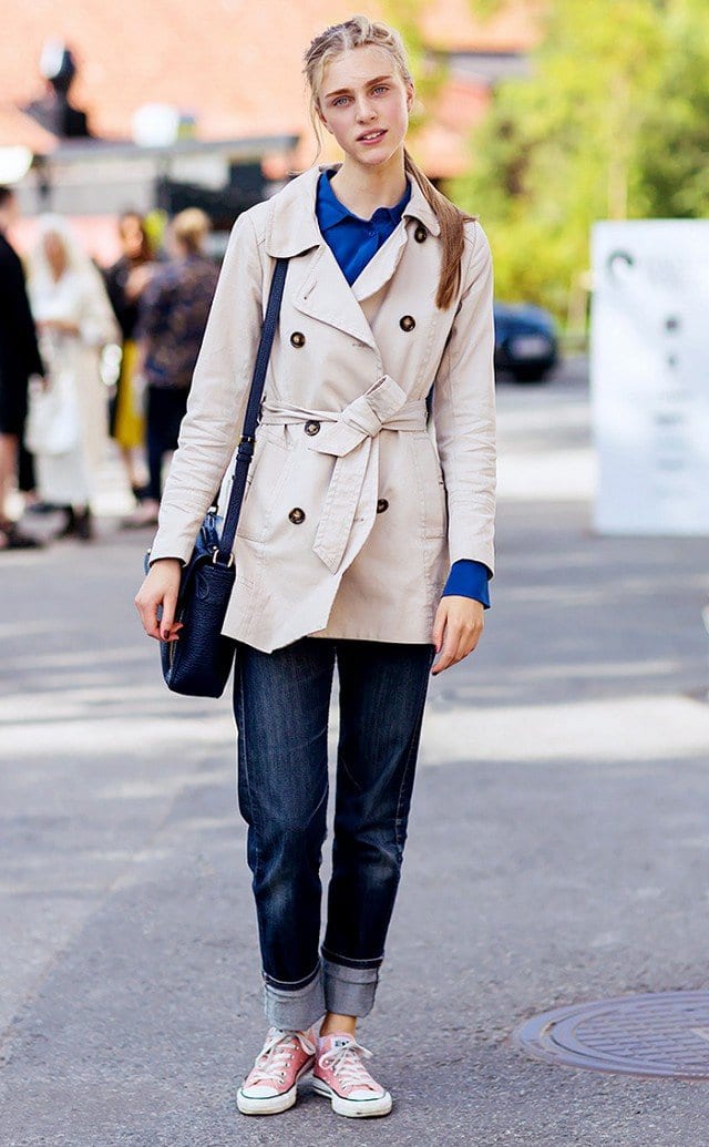 Trench Coat Outfits Women-19 Ways to Wear Trench Coats this Winter (17)