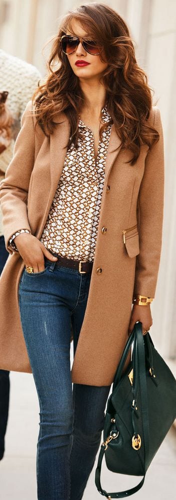 Trench Coat Outfits Women-19 Ways to Wear Trench Coats this Winter (15)