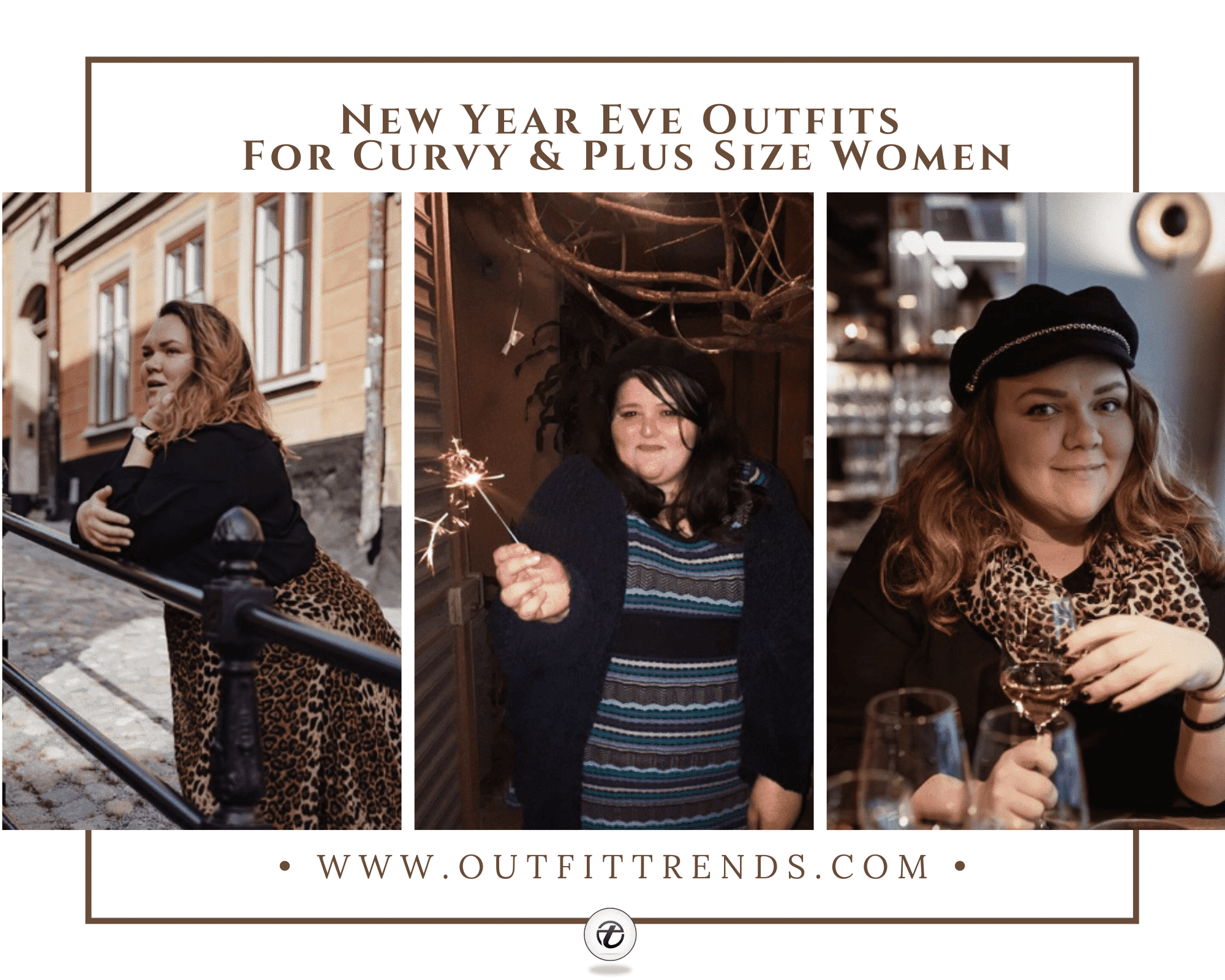 plus size women new year outfits
