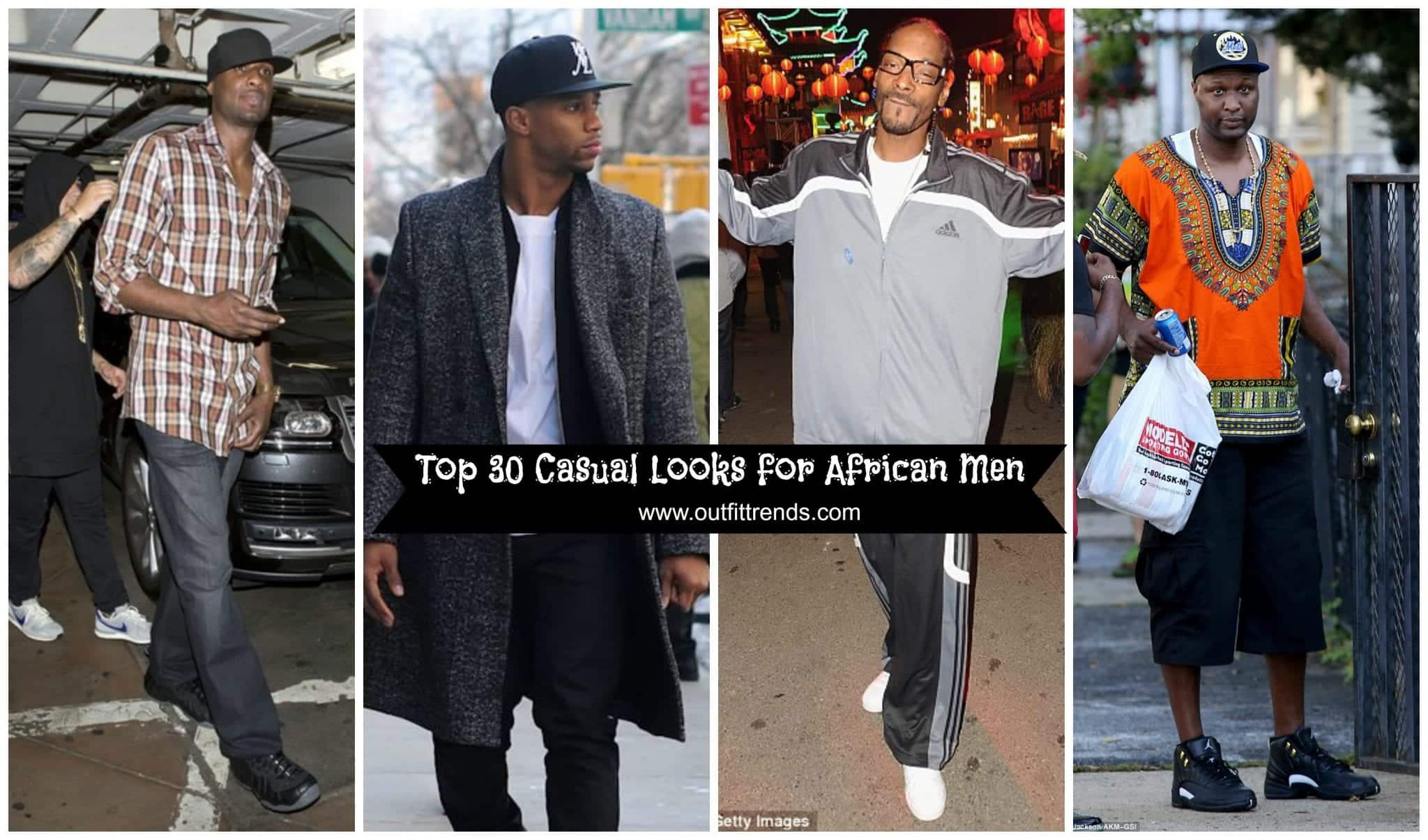 30 Casual Outfits Ideas For Black Men - African Men Fashion