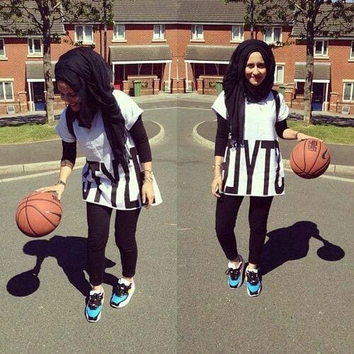gym wear with hijab