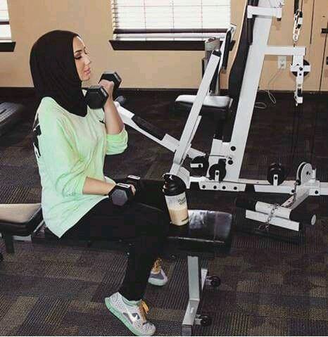 gym wear with hijab