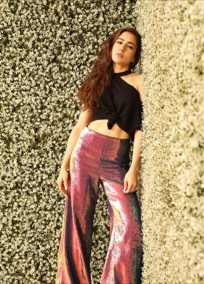 Buy Indya Golden Regular Fit Pants for Women Online @ Tata CLiQ