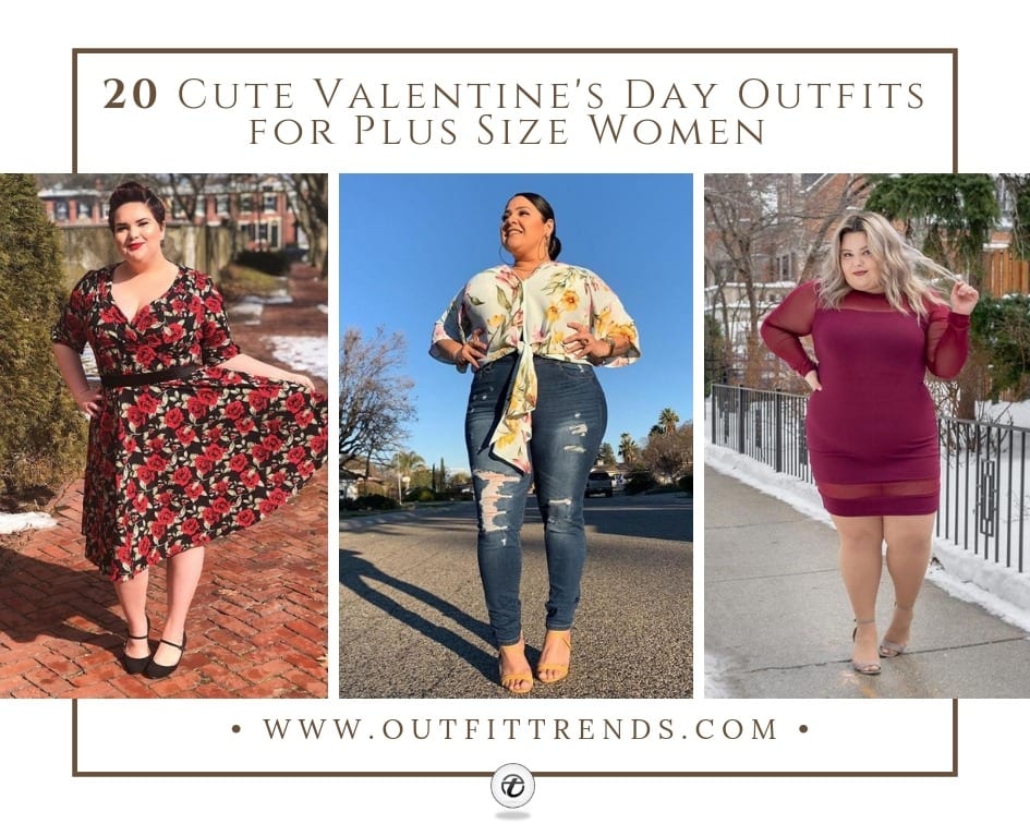 20 Cute Valentine’s Day Outfits for Plus Size Women In 2022