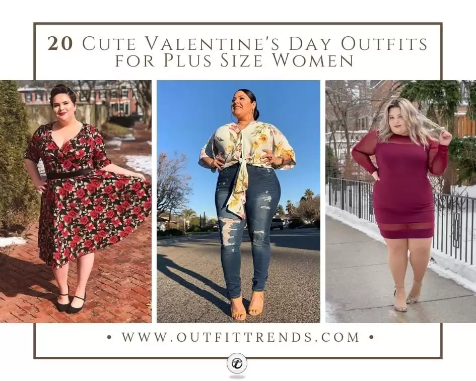 20 Cute Valentine’s Day Outfits for Plus Size Women