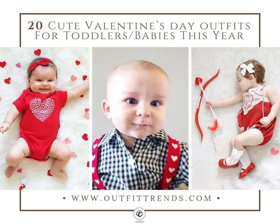 20 Cute Valentines Day Outfits For Toddlers & Babies