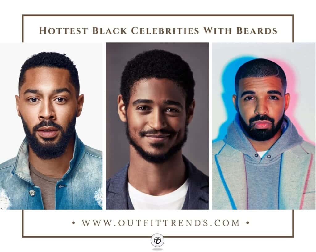 black celebrities with beards