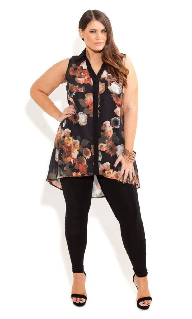 Legging Outfits for Plus Size Girls