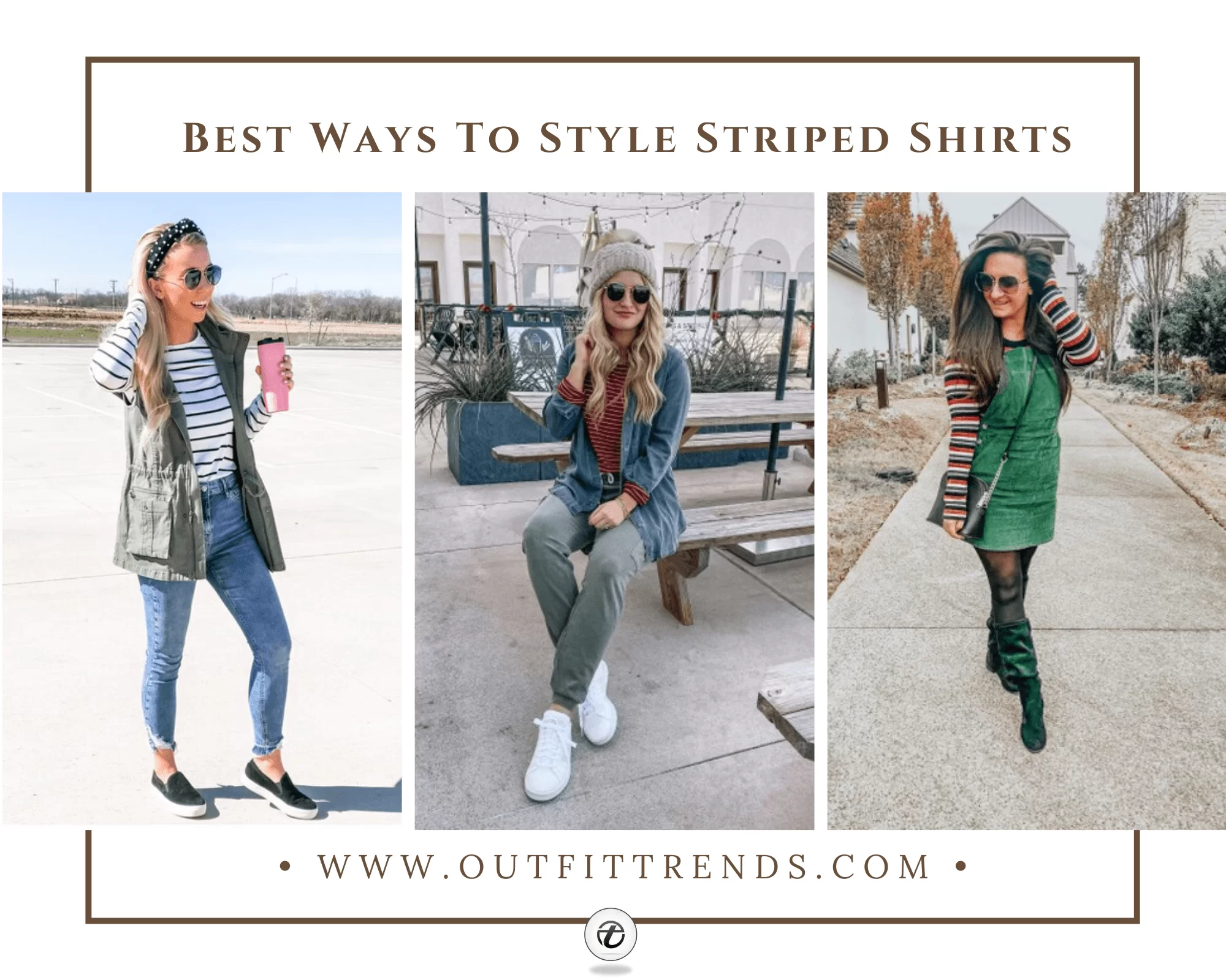 10 Striped Shirt Outfit Ideas & Styling Tips