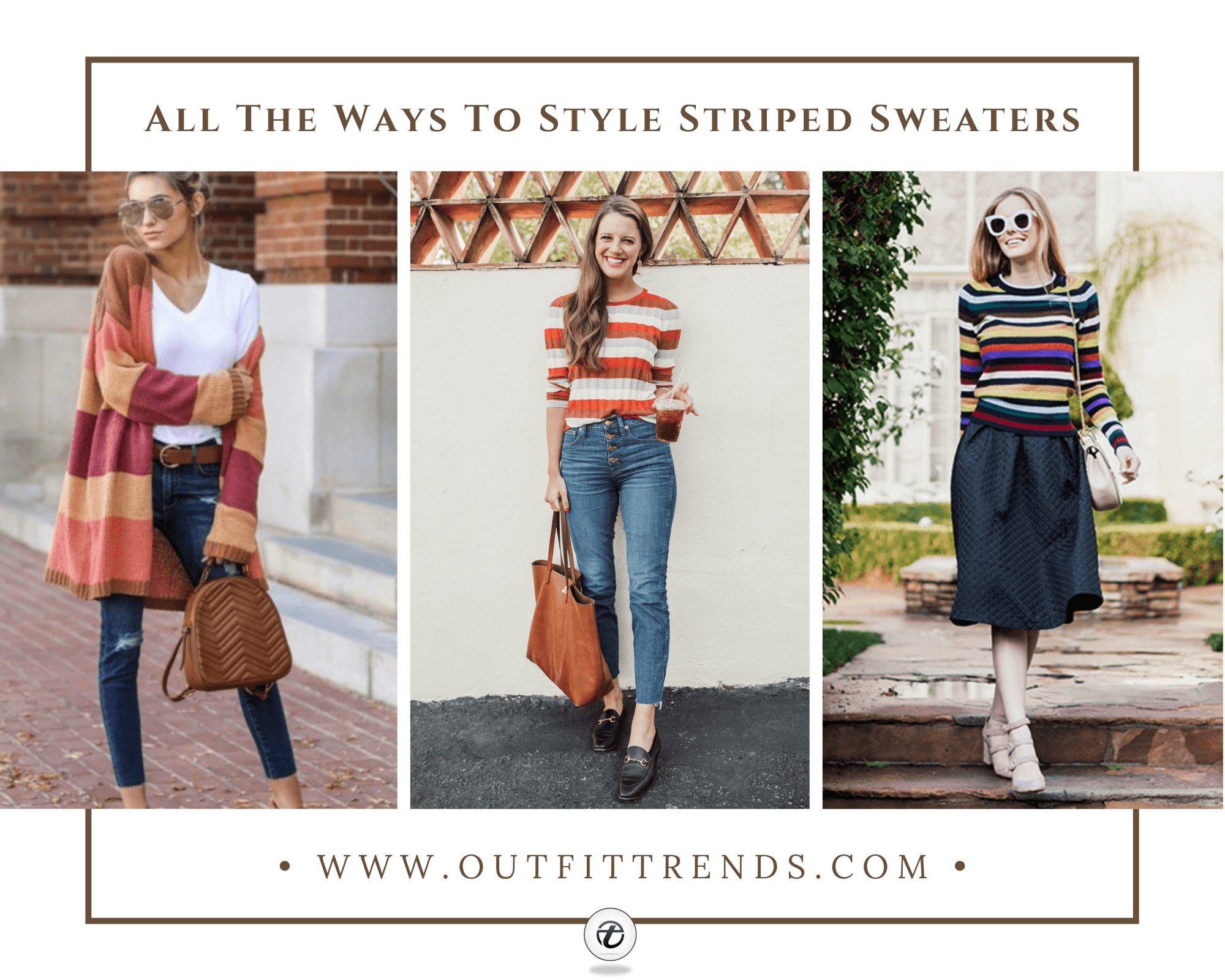 How to Style Stripped Sweater in 29 Ways ? Outfit Ideas